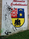 Graffiti Escudo Navarra Y Águila