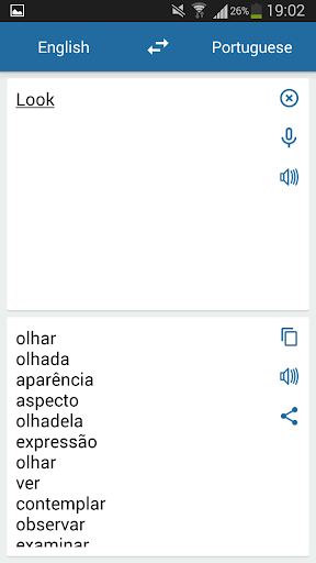 Portuguese English Translator