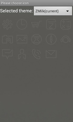 ZMilk GO Launcher Theme