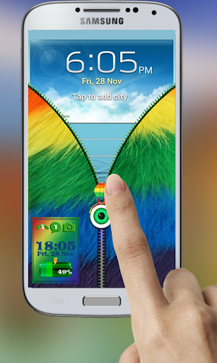 免費下載娛樂APP|彩虹毛皮拉鍊鎖屏 app開箱文|APP開箱王