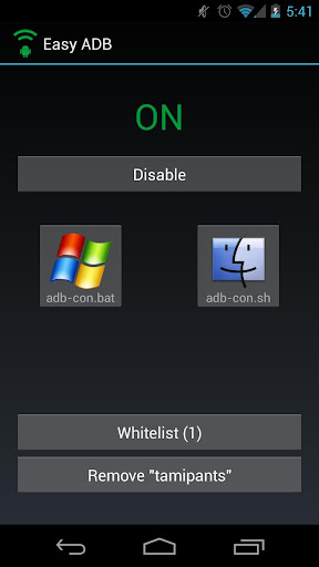 Easy ADB Wireless Whitelist