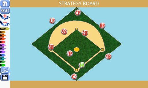 Baseball Clipboard Scoreboard