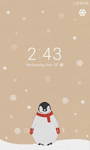 Penguin Dodol Locker Theme screenshot 0