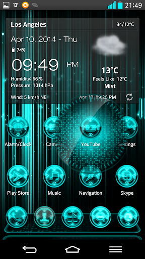 【免費個人化App】Next Launcher 3D RingsC Theme-APP點子