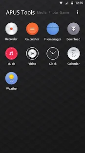 Pinko theme for APUS Launcher - screenshot thumbnail