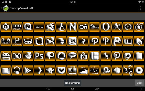 naps orange icon pack - screenshot thumbnail