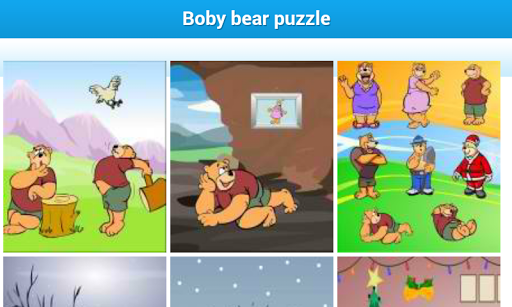 Boby bear - Puzzle
