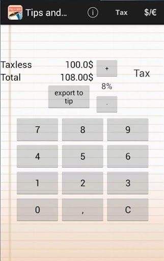 【免費財經App】Tips & Split calculator-APP點子