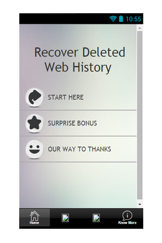 Recover Delete Web History Tip