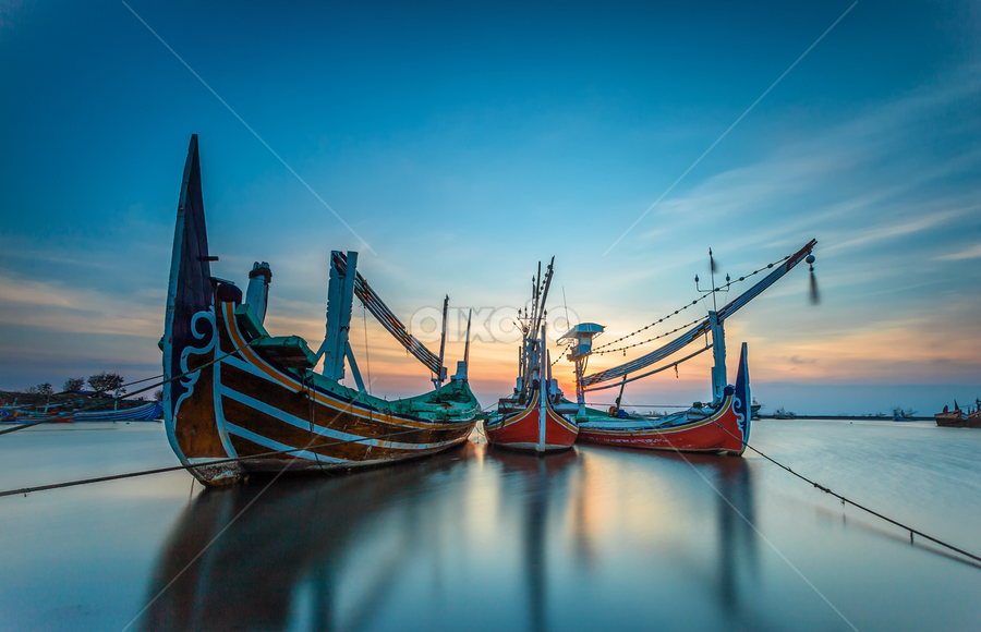 by Gus Mang Ming - Transportation Boats