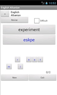 Albanian English Dictionary Screenshots 1