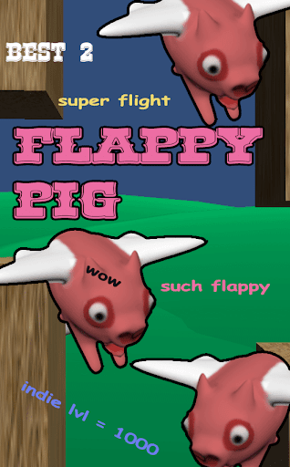 【免費動作App】Flappy Piggie-APP點子