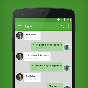 EvolveSMS Theme Green Hang.apk 5.5.2