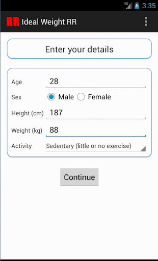 Ideal Weight BMI BMR