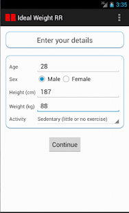 Download Ideal Weight (BMI & BMR) APK for Android