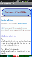 Bağlama Notaları Pro APK 스크린샷 이미지 #6