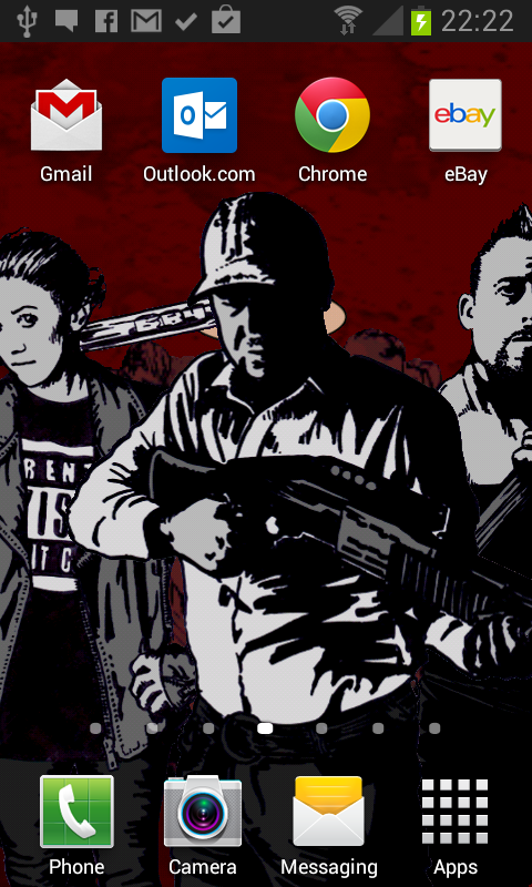 Walking 3D Dead Live Wallpaper Screen 1