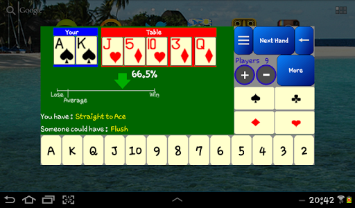 【免費紙牌App】計算器撲克賠率-APP點子