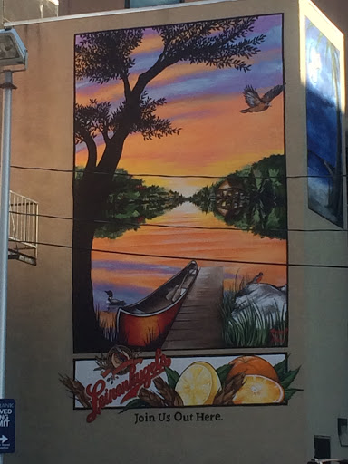 Beer Sunset Mural