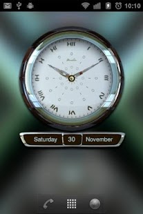 Amadeus Designer Clock Widget - náhled