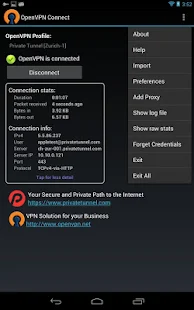 OpenVPN Connect - screenshot thumbnail