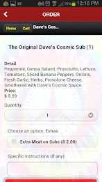 Dave's Cosmic Subs San Antonio poster 2