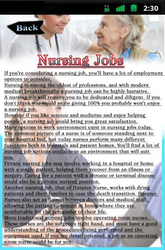 【免費新聞App】Nursing Jobs-APP點子