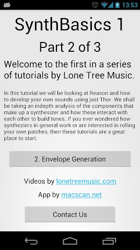 SynthBasics 1 - Part 2 of 3