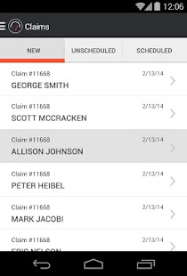 Dash - Technician Claims - náhled