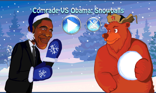 Comrade VS Obama: Snowballs