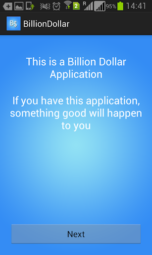 【免費娛樂App】Billion Dollar App-APP點子