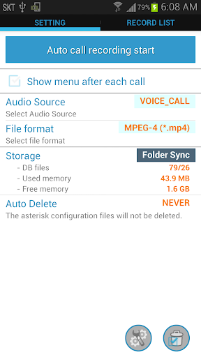 Automatic Call Recorder