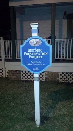 Historic Preservation Project Sign 