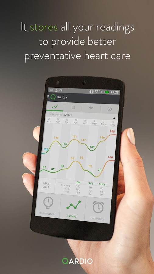 Qardio Heart Health Android Apps on Google Play