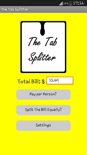 The Tab Splitter