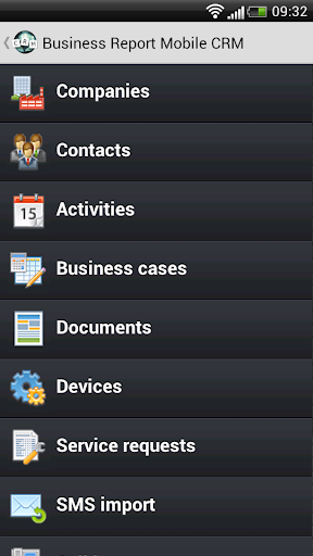 BusinessReport Mobile CRM