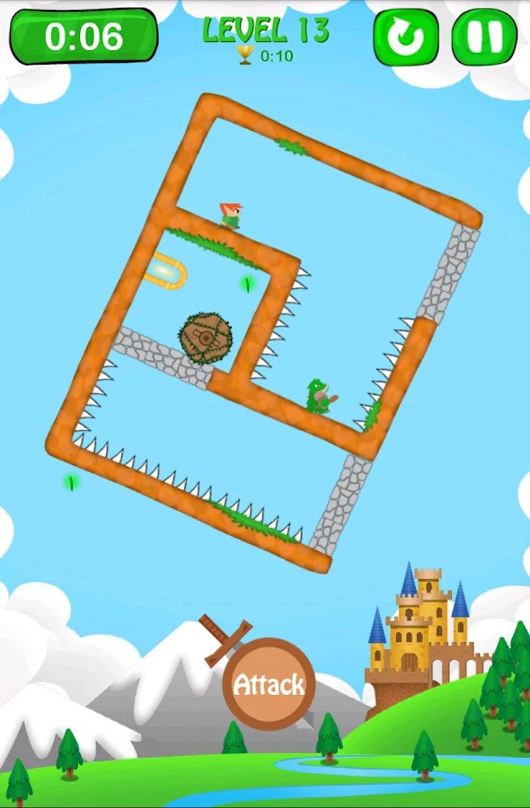 Skybender, Platform Game - screenshot
