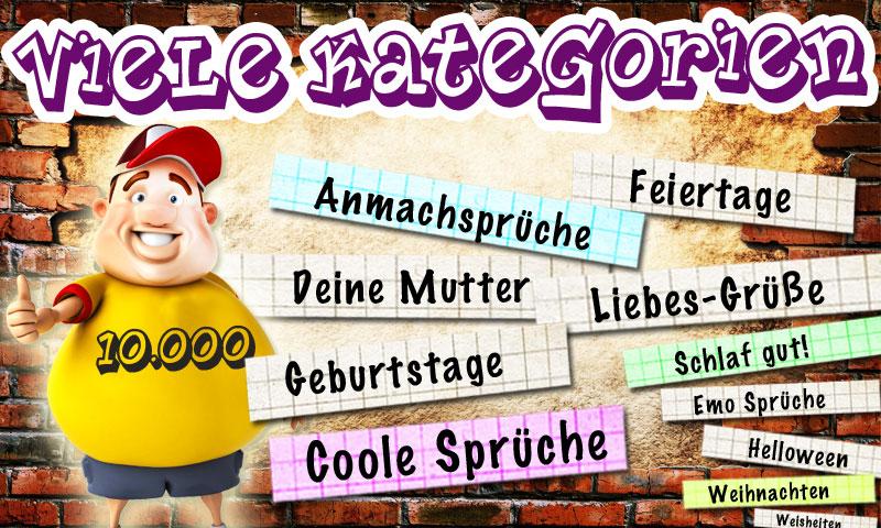 10.000 Sprüche, Witze &amp; Zitate Screen 2