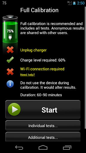 Android APK : Battery HD Pro