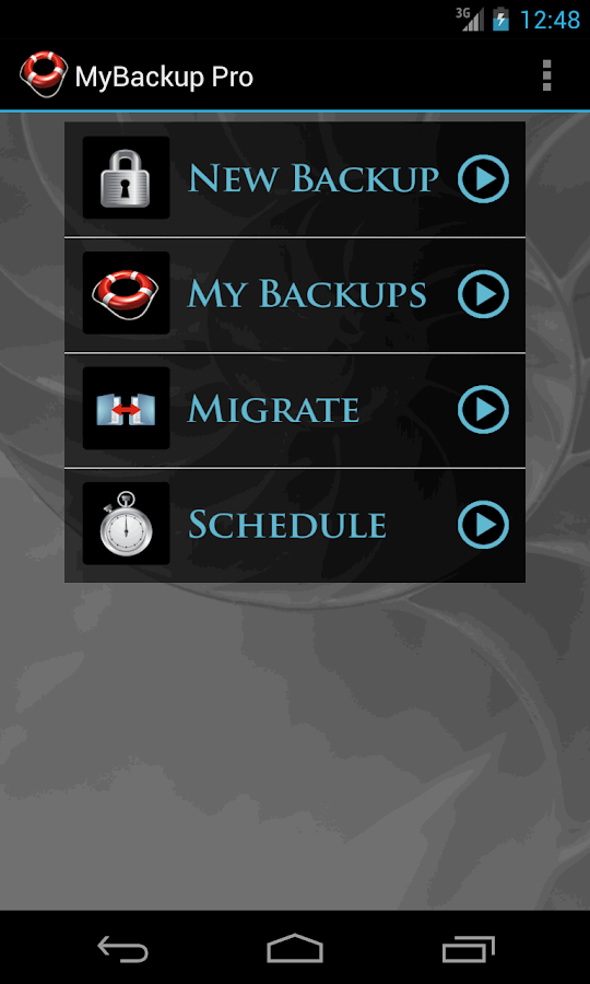MyBackup Root Android