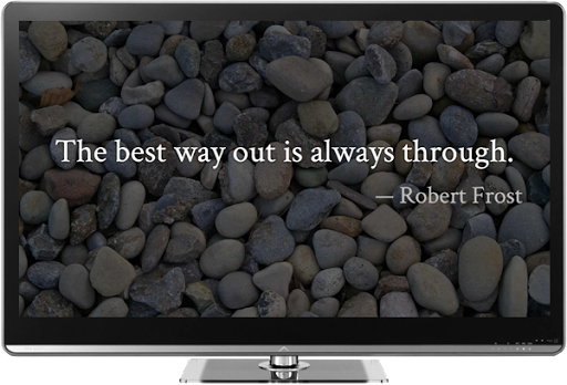 Beautiful Quotes on Chromecast