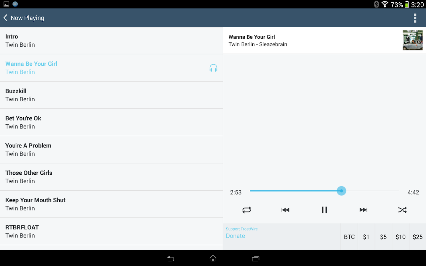 FrostWire - File Downloader - screenshot