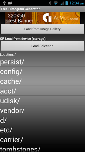 Image Histogram Generator