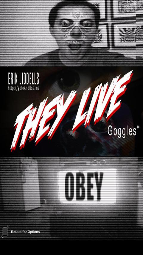 Android application They Live Goggles screenshort