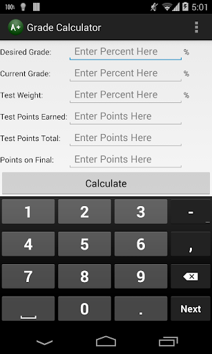 Grade Calculator