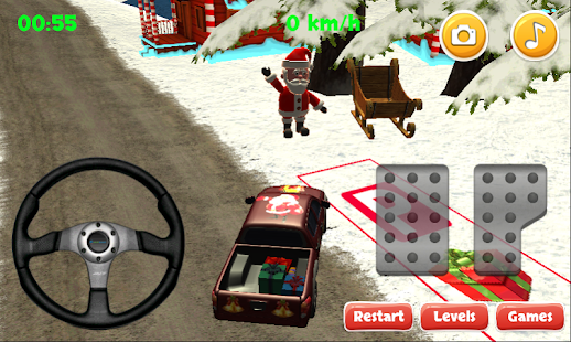Free Santa Gift Delivery 3D APK for PC