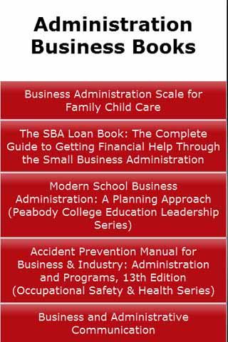 Administration Business Books