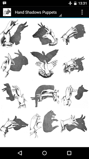 Hand Shadows Puppets