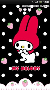 マイメロディきせかえ「いちごのお部屋♪」サンリオホーム Screenshots 1