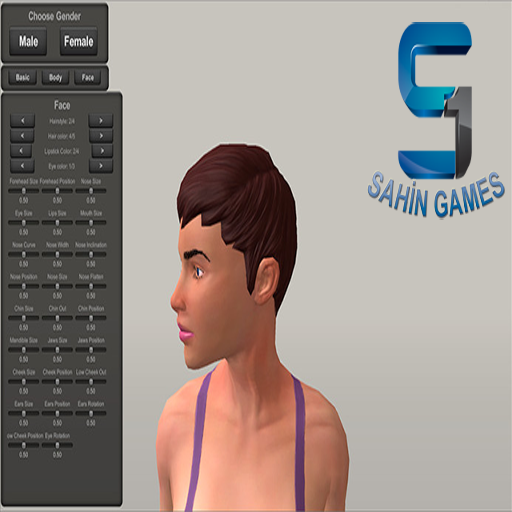 3D Real Human Model Game LOGO-APP點子